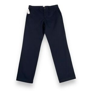 Gap Pants Men 30x30 (ACTUAL 32x30.5) Dark Blue Chino Straight Relaxed NWT